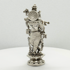 925 Sterling Silver-Krishna with flute (Style 1)