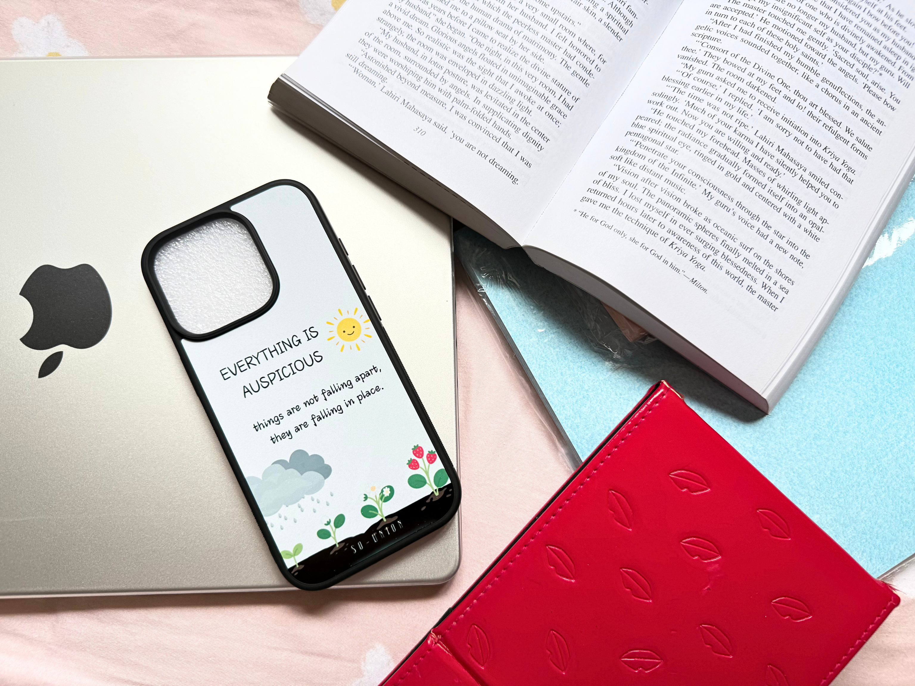 "EVERYTHING IS AUSPICIOUS" Phone Case