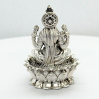 925 Sterling Silver-Lakshmi on Lotus (Style 2)