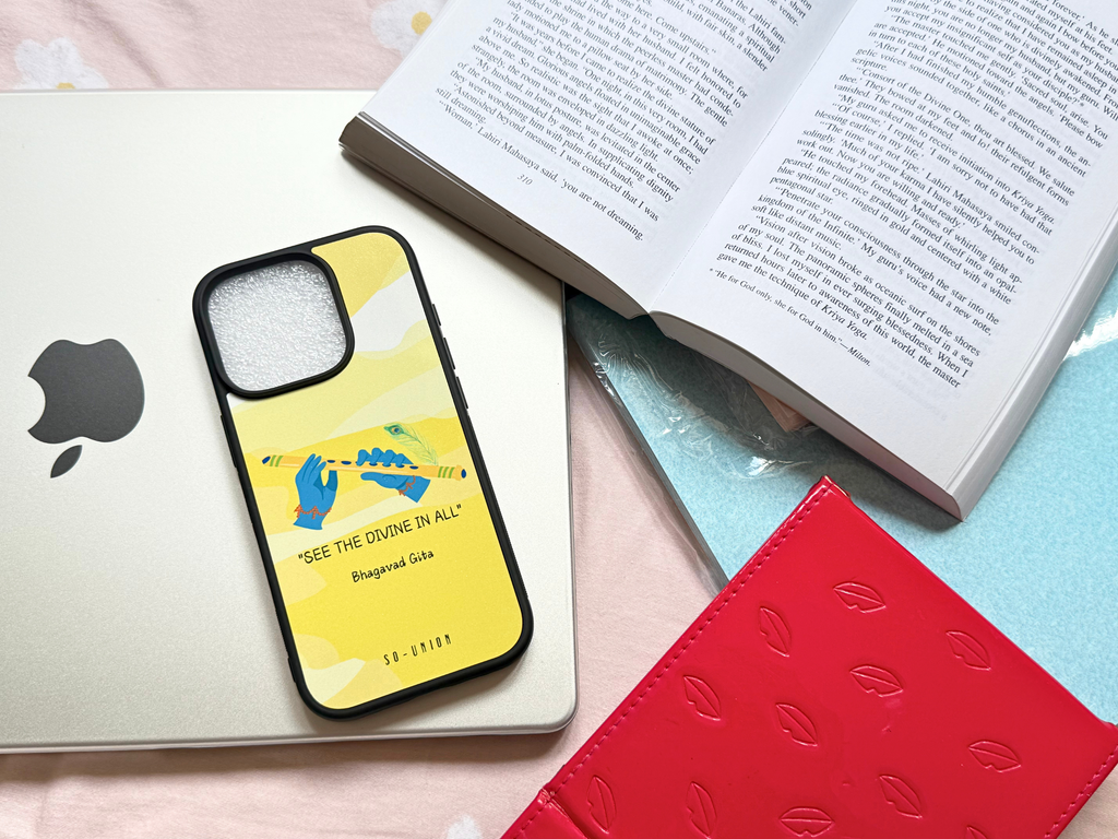 "SEE THE DIVINE IN ALL" Phone Case