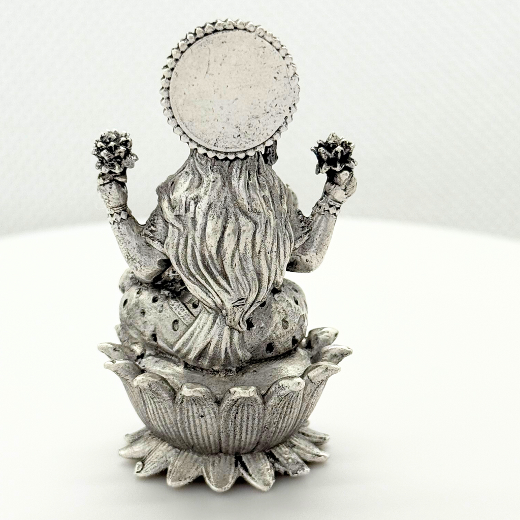 925 Sterling Silver-Lakshmi on Lotus