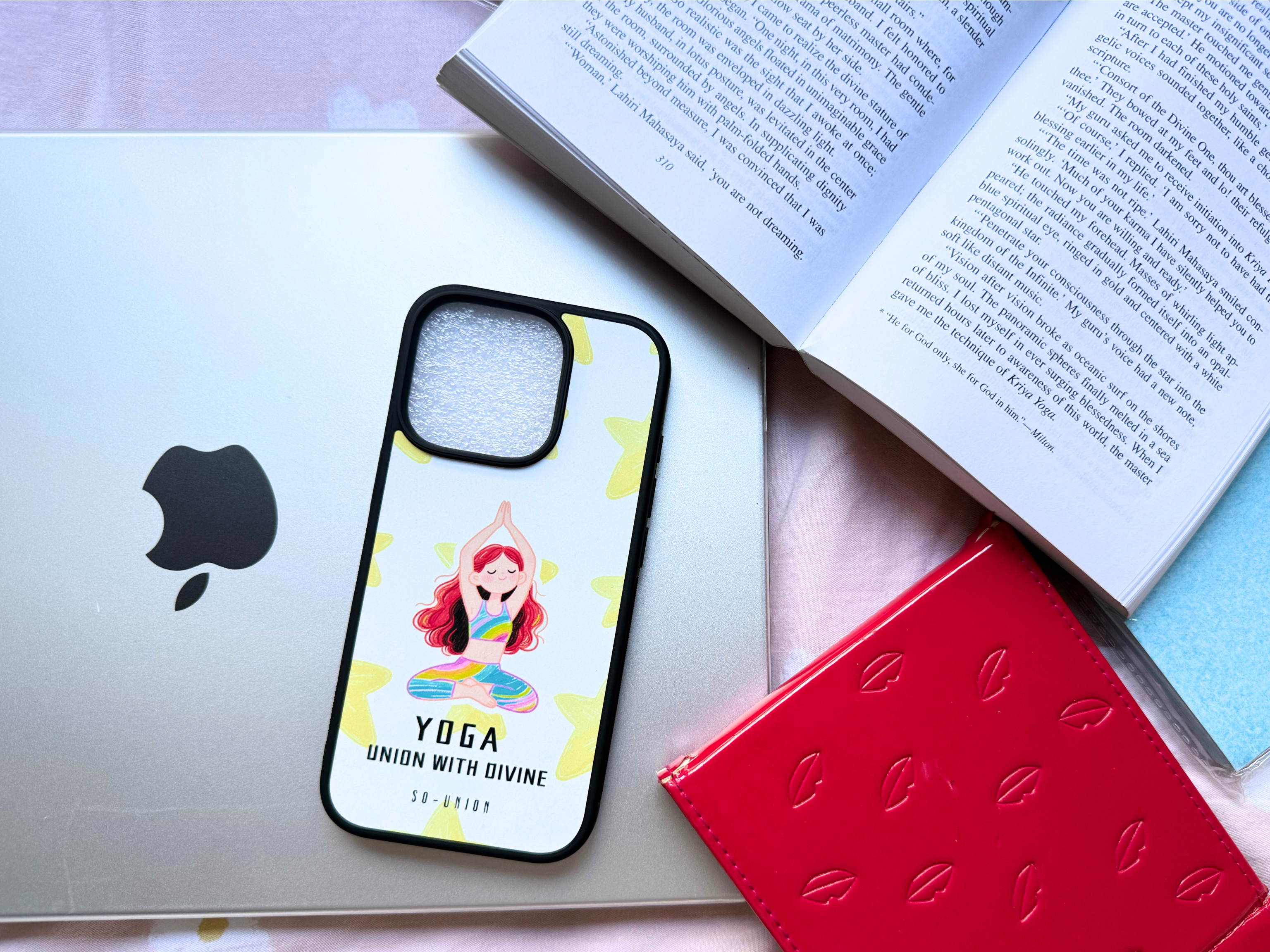 "YOGA-UNION WITH DIVINE" Phone Case