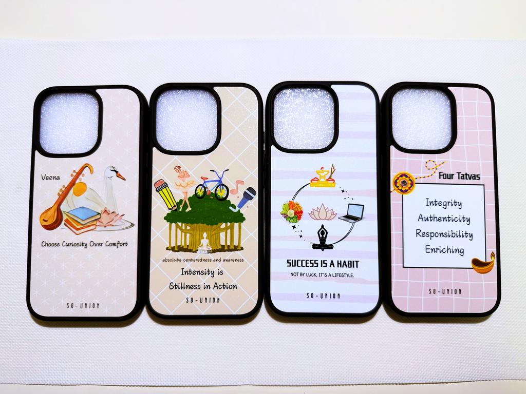 "INTENSITY IS THE STILLNESS IN ACTION" Phone Case