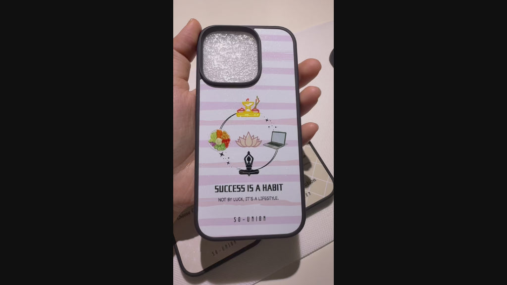 "SUCESS IS A HABIT" Phone Case
