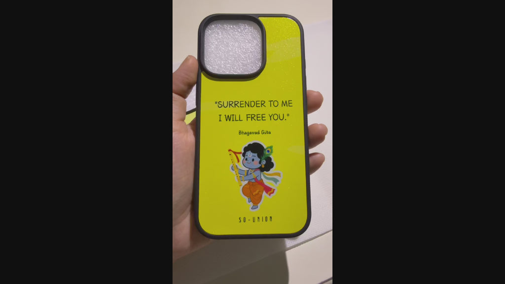 "SURRENDER TO ME I WILL FREE YOU" Phone Case